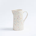 White Pitcher 51oz / 1.5L stoneware ceramic