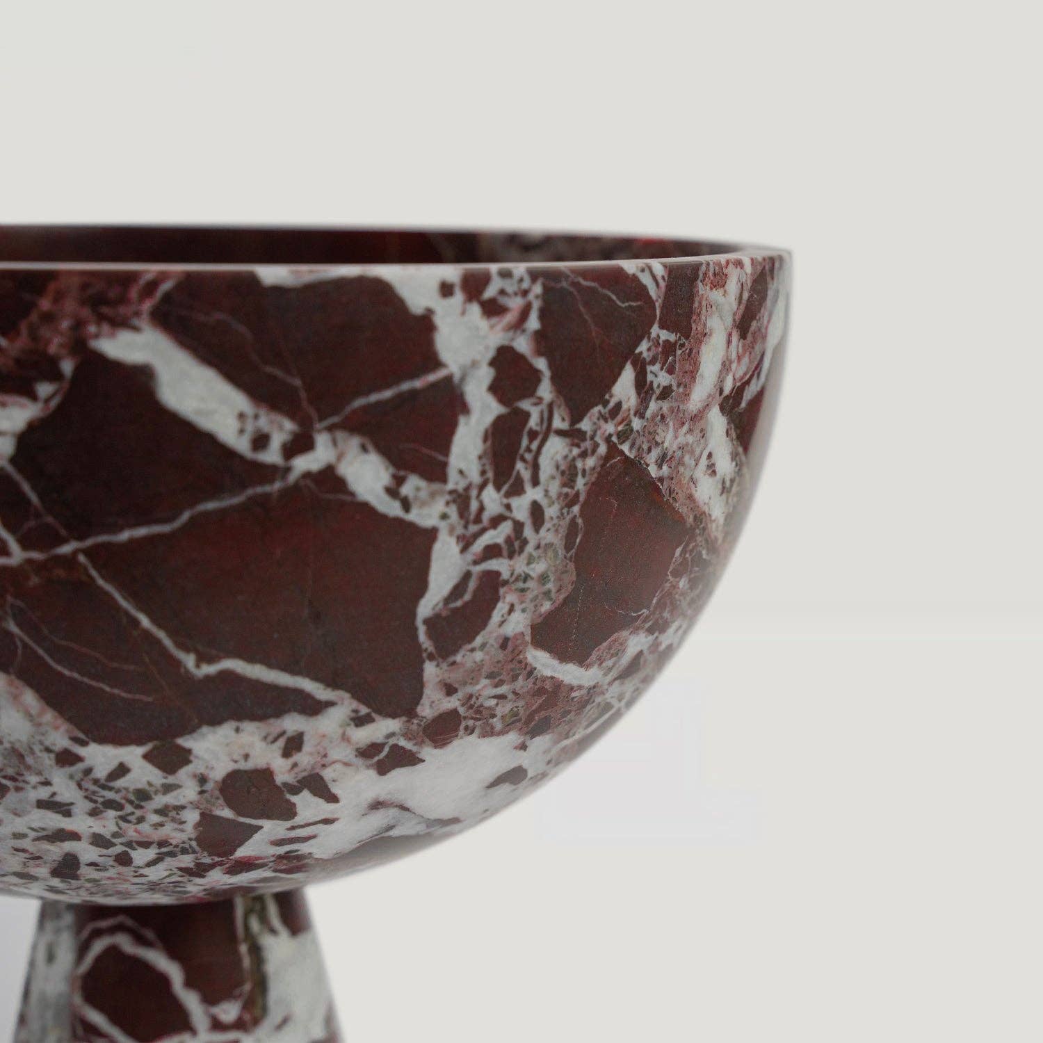 Marble Pedestal Bowl