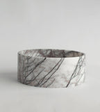 LILAC MARBLE CYLINDER BOWL