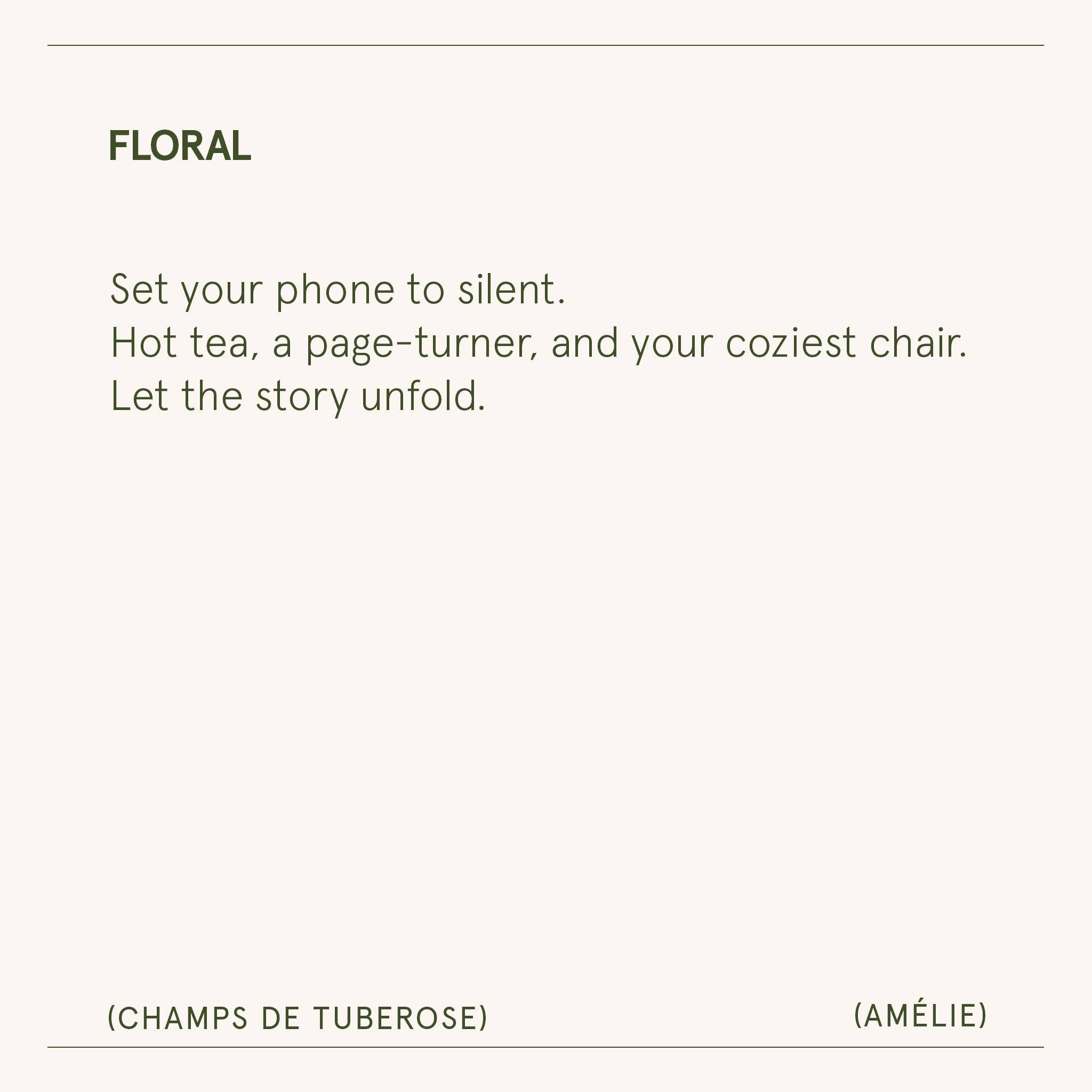 Amélie - Champs de Tuberose 11oz Candle