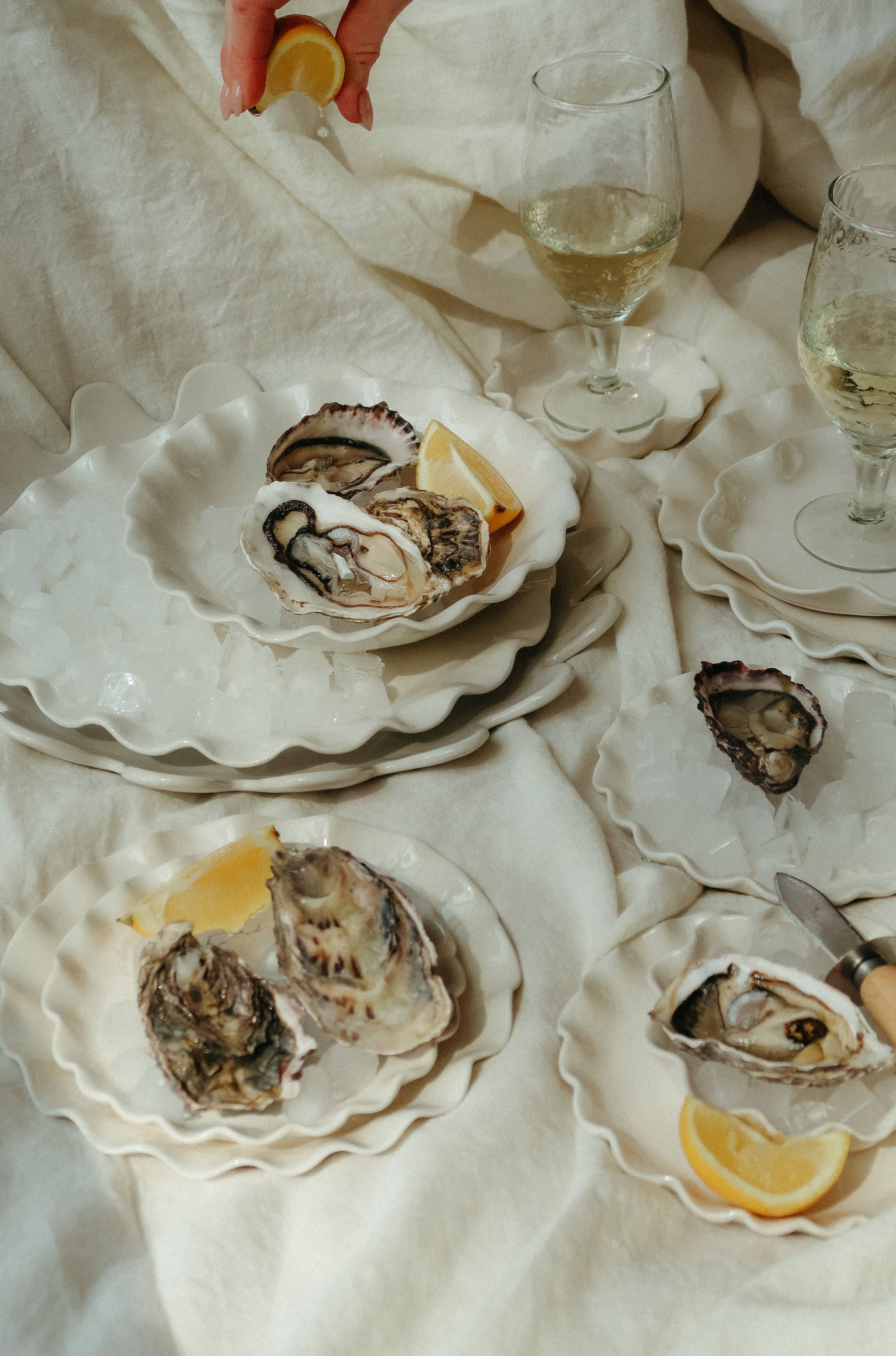 Calypso Scalloped Salad Bowl