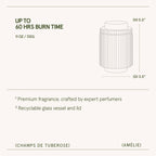 Amélie - Champs de Tuberose 11oz Candle