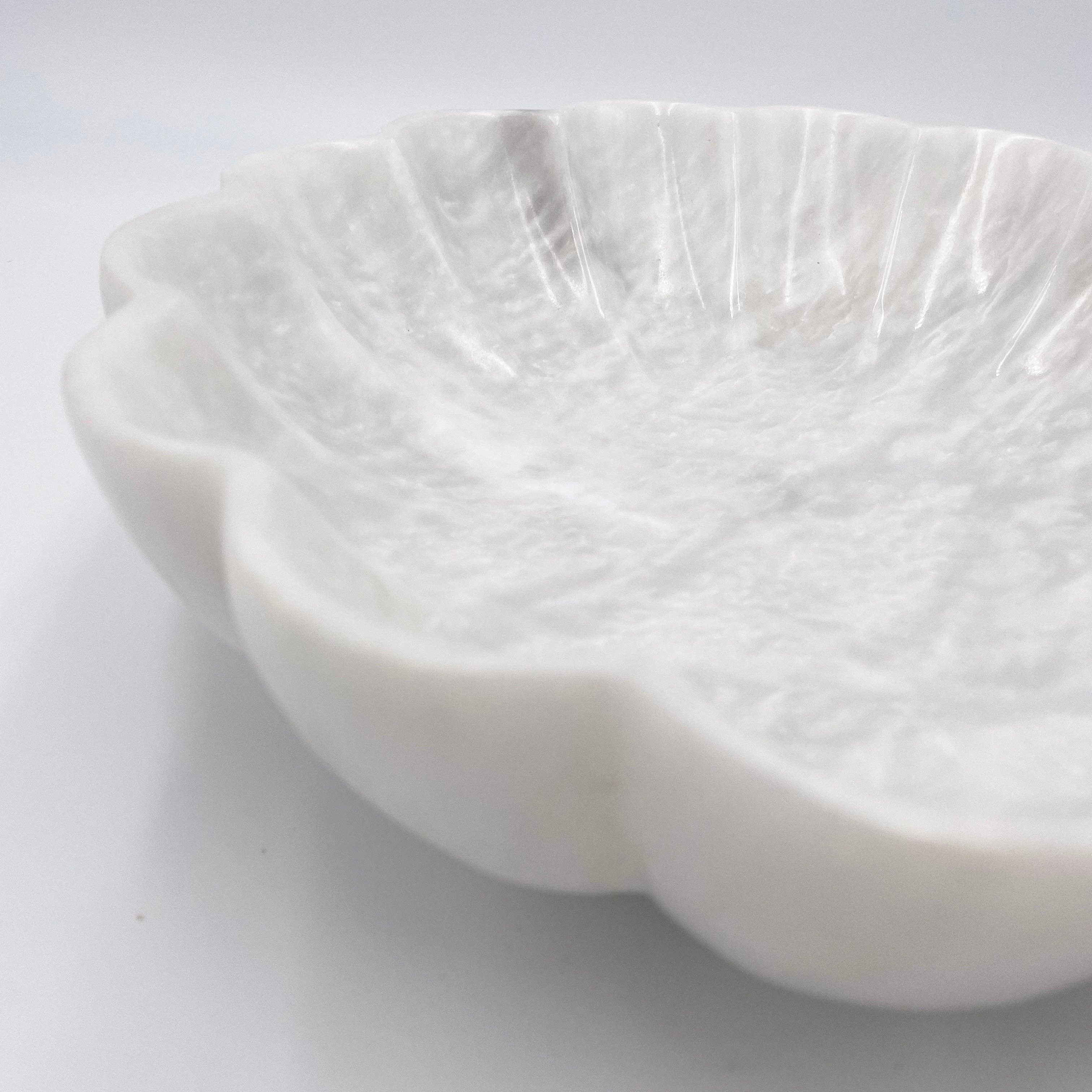 Hand-carved Bowl in Marble and Onyx: Verona Marble