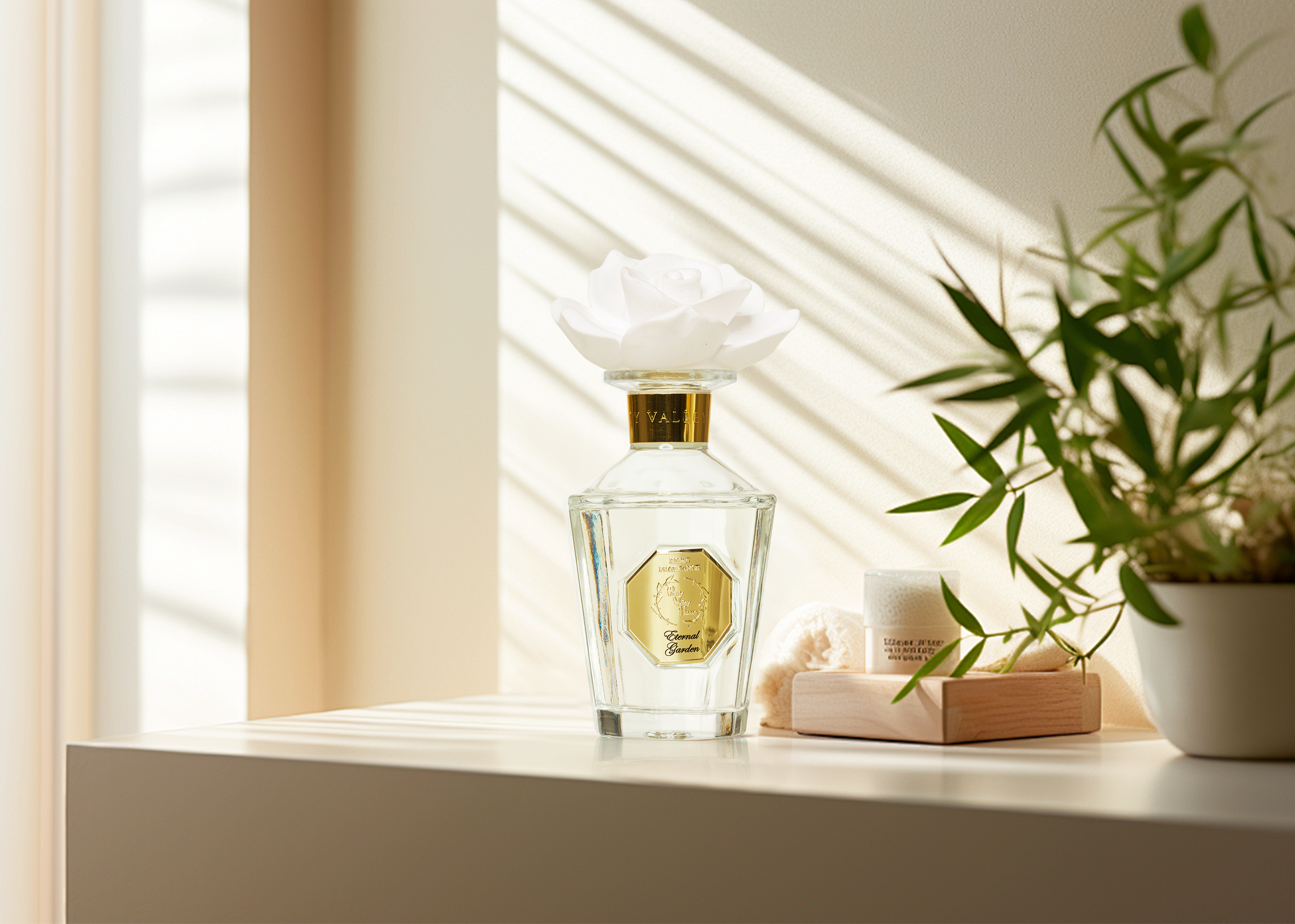 NEW Vintage Rose Ceramic Diffuser -Ethernal Garden