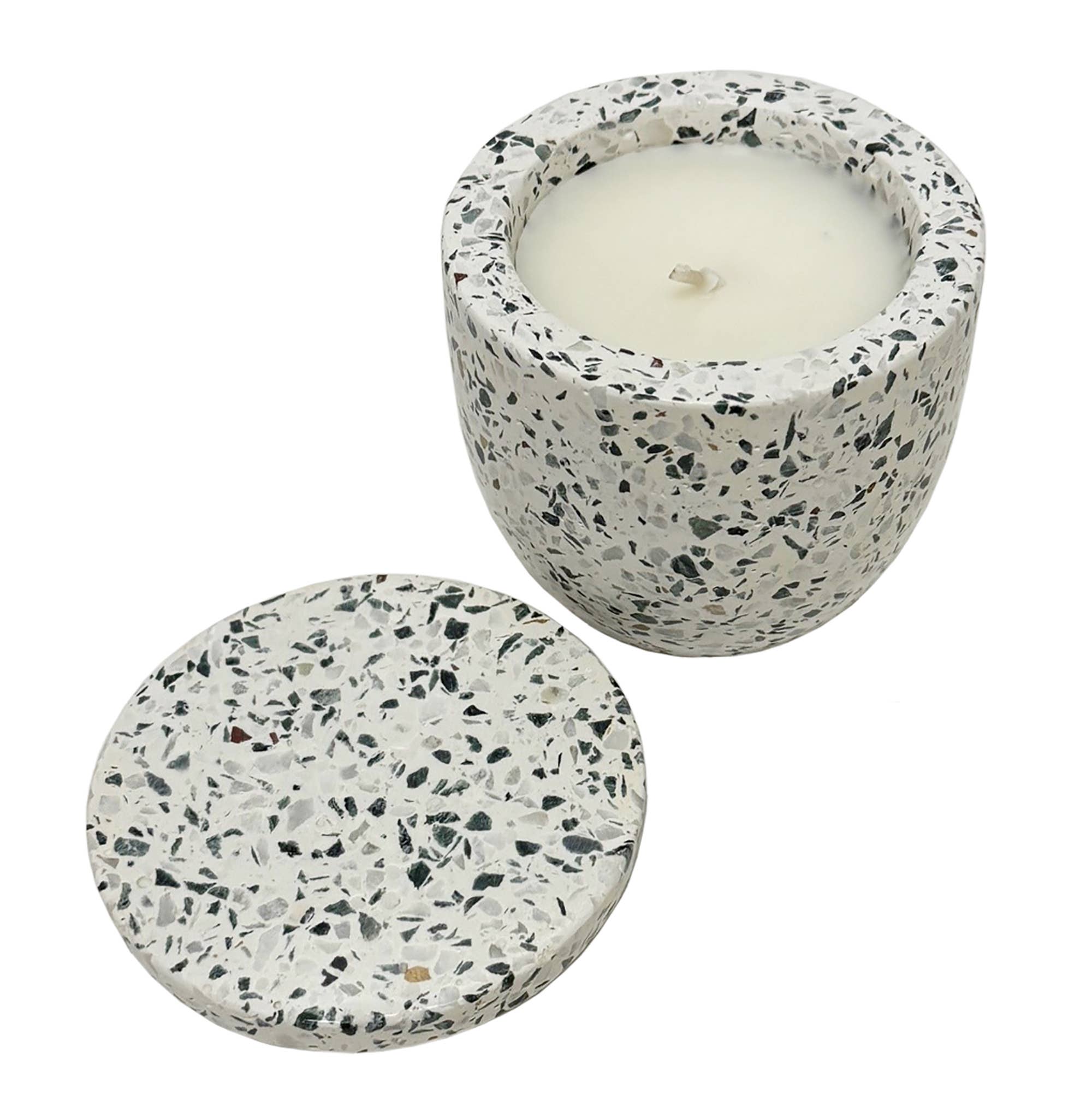 Vanilla Orchid & Tonka Terrazzo Candle