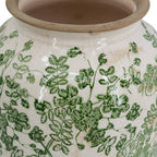 7.5x7.5x14.5" Verdant Whisper Ceramic Vase
