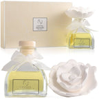 Sunshine Rose Ceramic Flower Diffuser Gift Set - Chantel