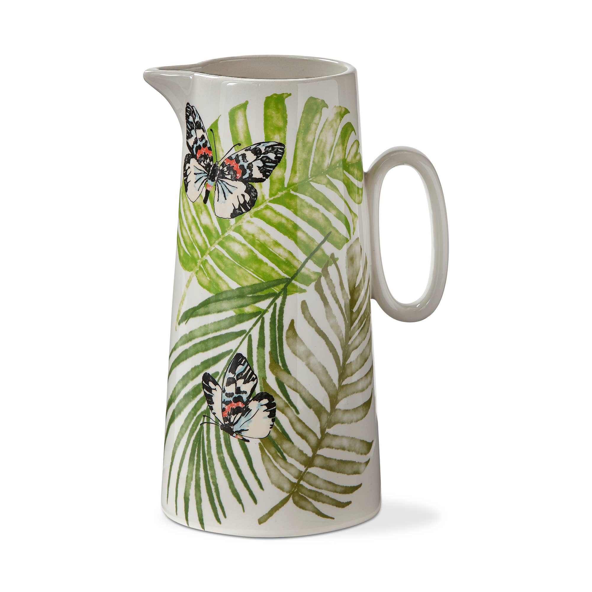 Palm & Butterfly Pitcher - Multi
