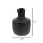 Anders Bottle Vase - Black
