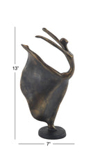 Traditional Brass Polystone Sculpture