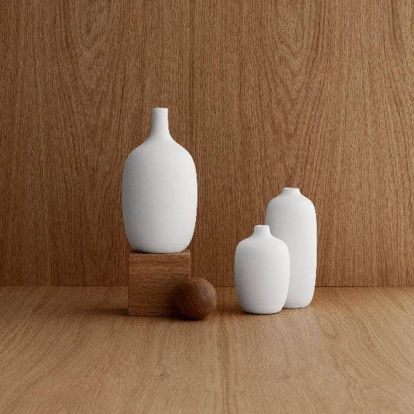 Vase Ceramic 4 x 8 - CEOLA – Bloombar Flower Market