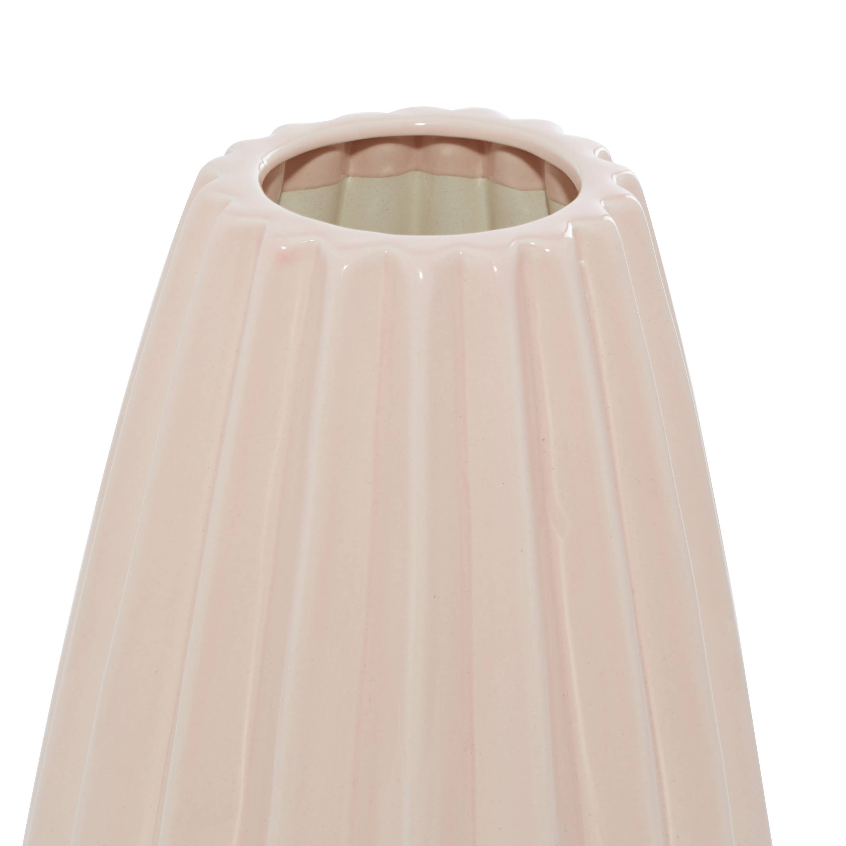 Pink Ceramic Vase