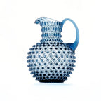 Handblown Hobnail 2L Jug - Midnight Blue