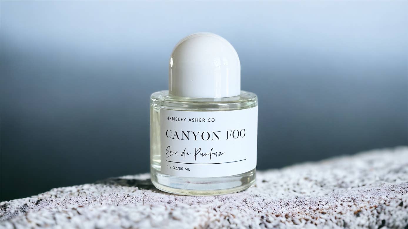 Canyon Fog Organic Alcohol Perfume, Eau de Parfum