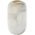 Contemporary Cream Glass Vase
