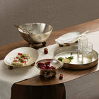 Temari 10" Hammered Silver Bowl