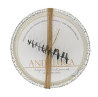 Rustic Earthenware Pedestal Candle: Palo Santo Fragrance