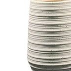 Set of Two Tall Grooved Speckled Vases | Textured Vase | Ceramic Vase | Decorative Vase |