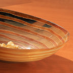 Burnt Rings Horn Bowl
