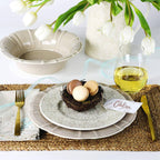 Chloe Pasta/Salad Bowl: Taupe
