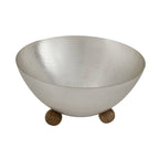 Temari 10" Hammered Silver Bowl