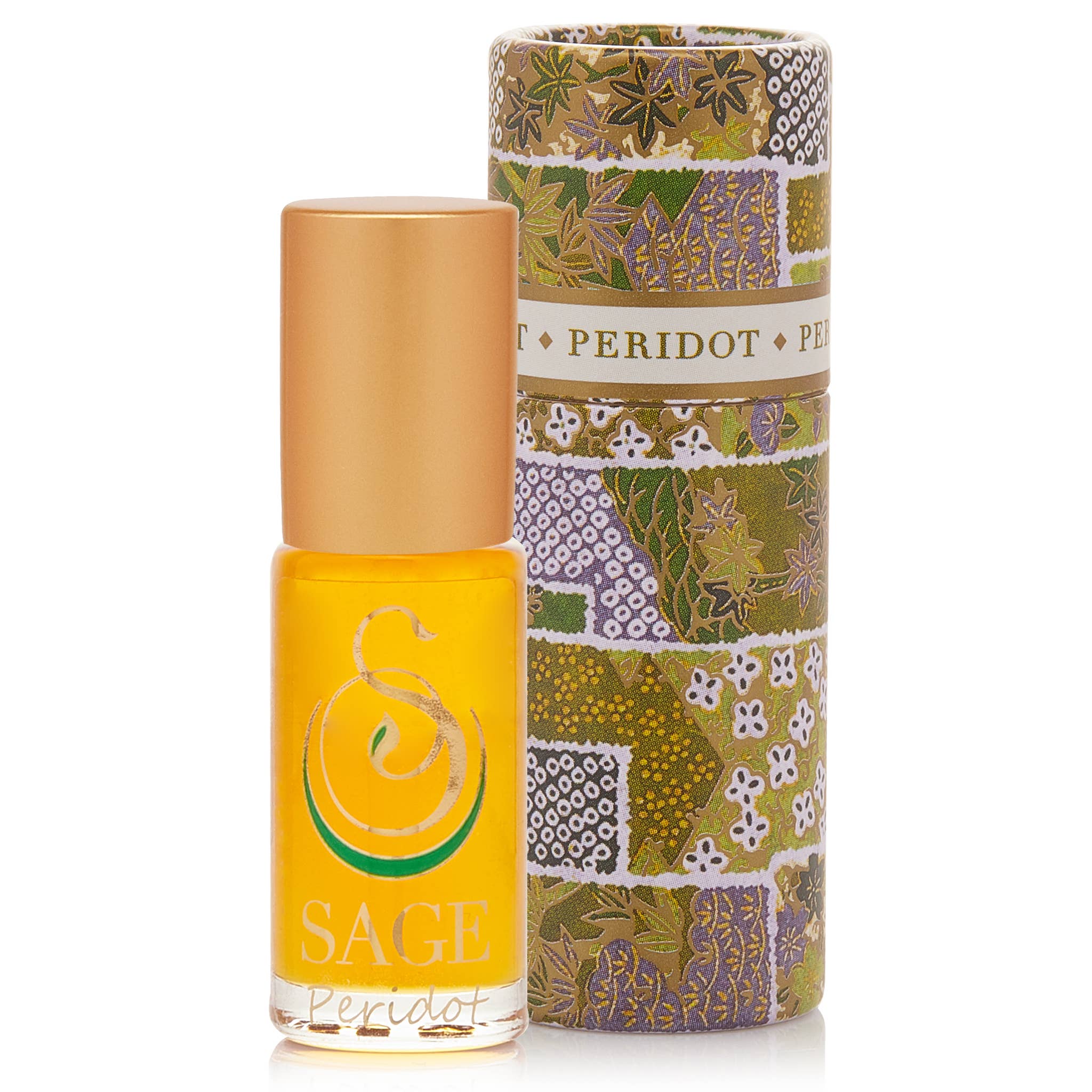 Peridot Gemstone Perfume Oil Concentrate Roll-On- 1/8 oz: Peridot Gemstone Perfume Oil - 1/8 oz Roll-On