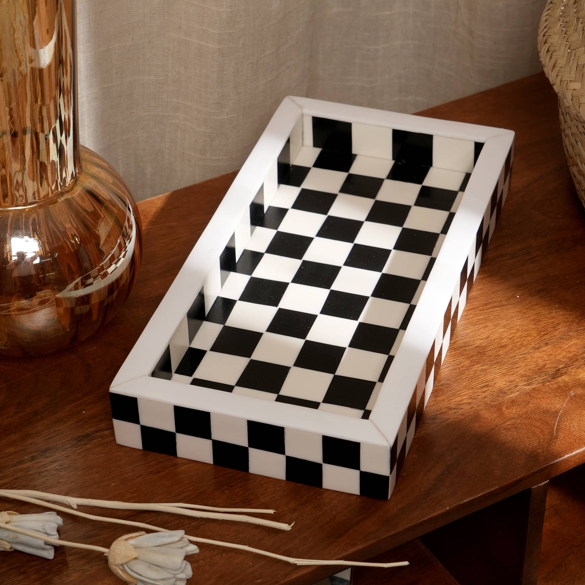 Chess Checkers Tray