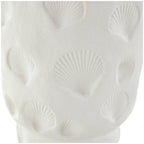 Coastal White Ceramic Vase