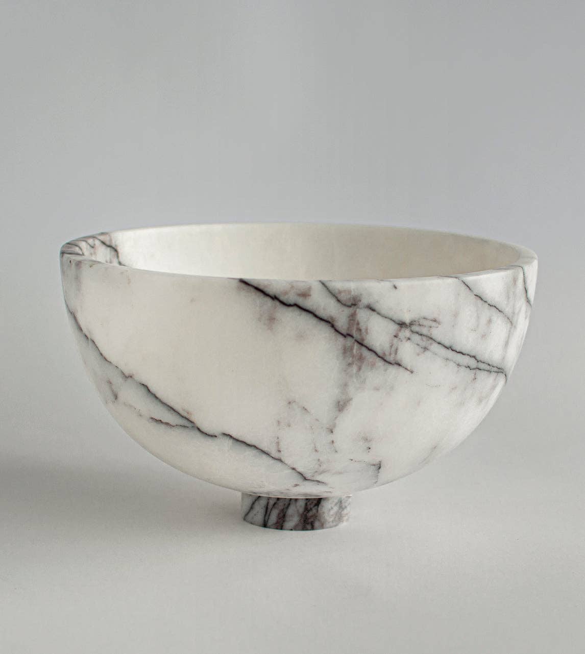 LILAC MARBLE FRUIT BOWL