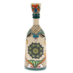 Green  Mandala Flavors Ceramic Decanter