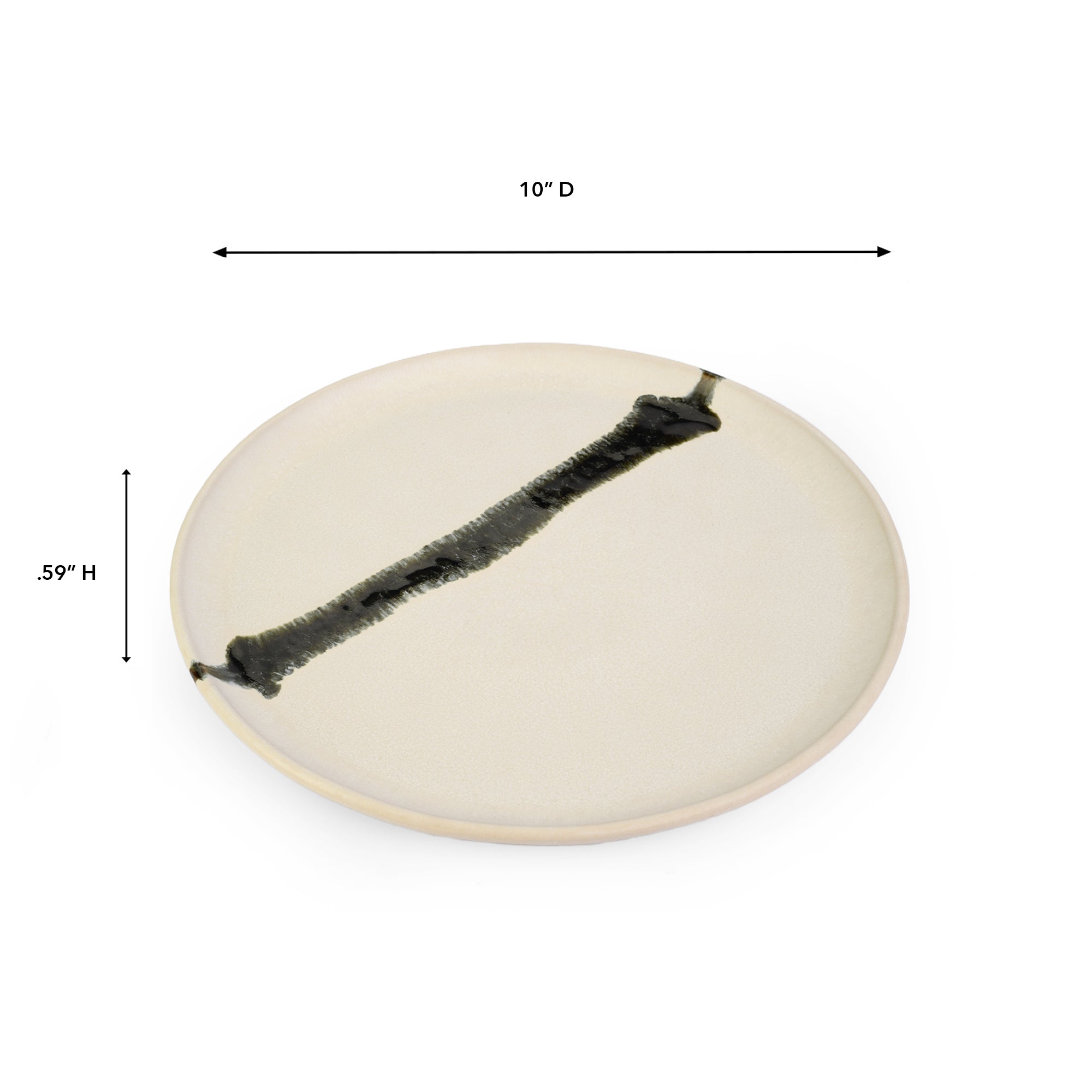 Tango Large Stoneware Dinner Plate