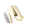 Brass Mega 4" Armlet upper arm cuff: Gold