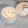 RELAX: White Sage & Palm Leaves Candle