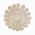 Daisy Iraca Placemat - Straw Raffia Tableware