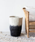 Hand-Felted Floor Vase