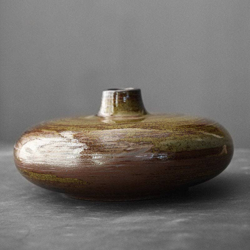 Gohobi Handmade Ikebana Vase, Japanese vase, Colourful set,