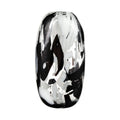 Gisli Black & White Glass Decorative Vase