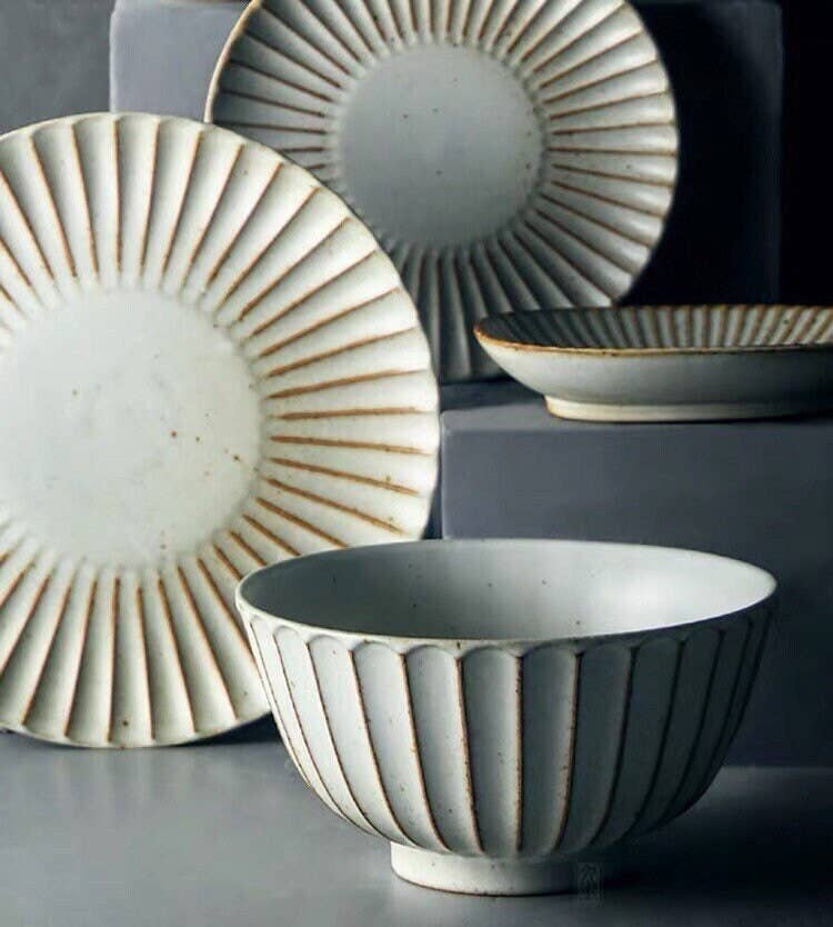 Gohobi handmade ceramic bowl Japanese style tableware stonew