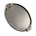 Oliveira Stainless Steel Large Oval Tray