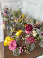 Set of 15 Bud Vase Arrangements