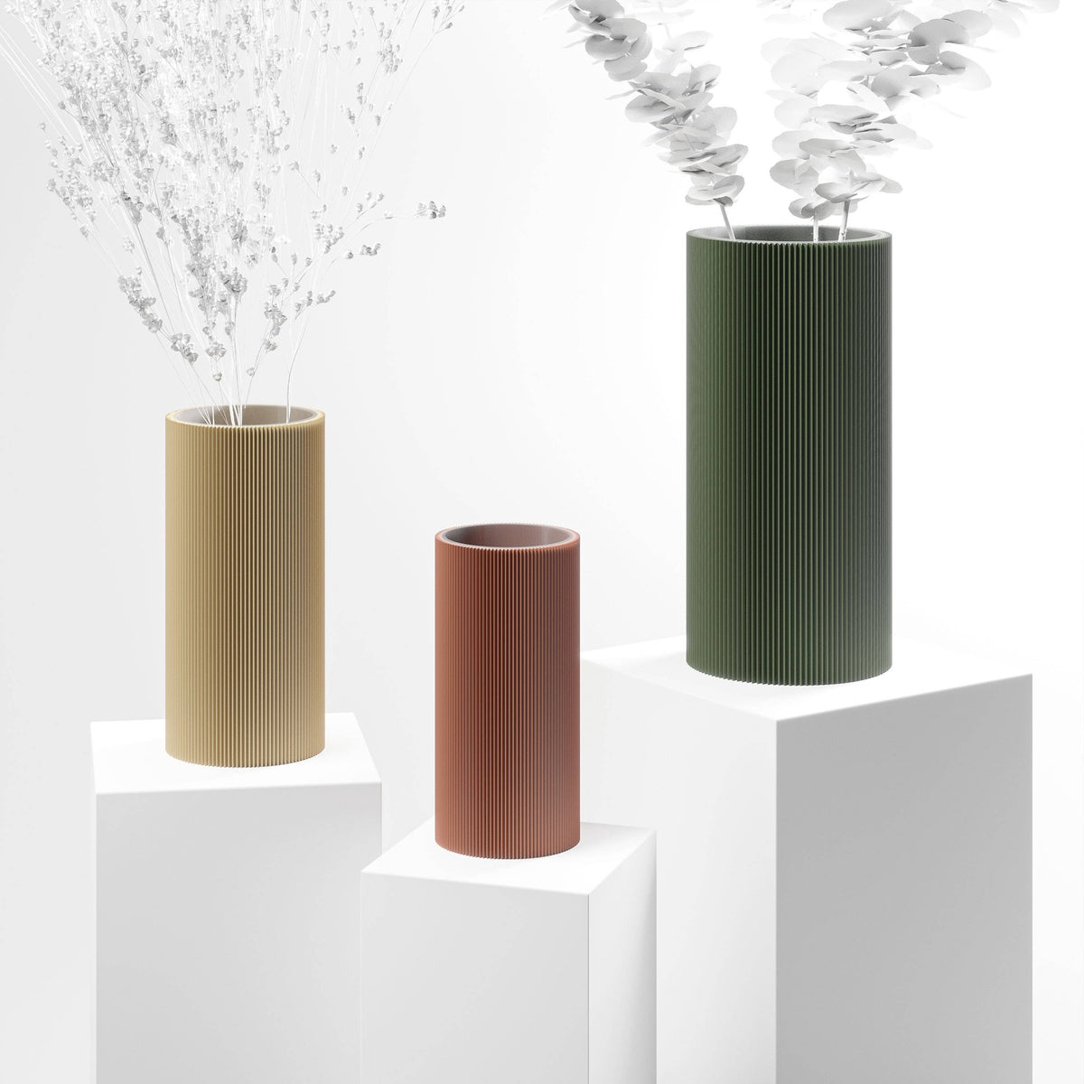 GERADE | Vase | green