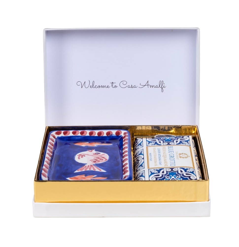 White and Gold Luxury Single Gift Box