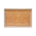 Rattan Enameled Oliver Tray 8x12