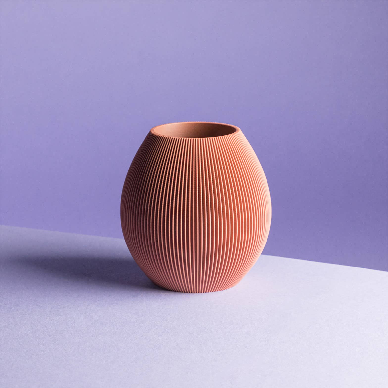 RUND | M | Vase | terracotta
