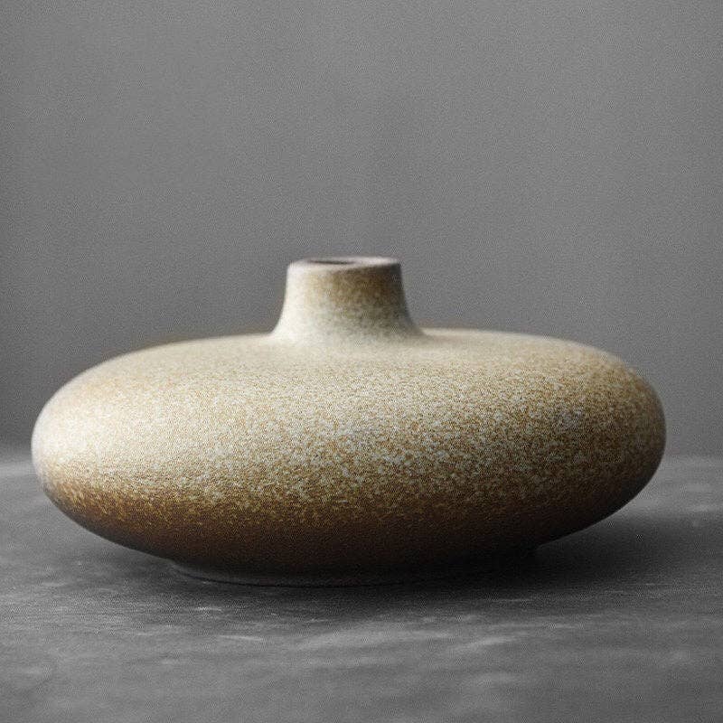 Gohobi Handmade Ikebana Vase, Japanese vase, Colourful set,
