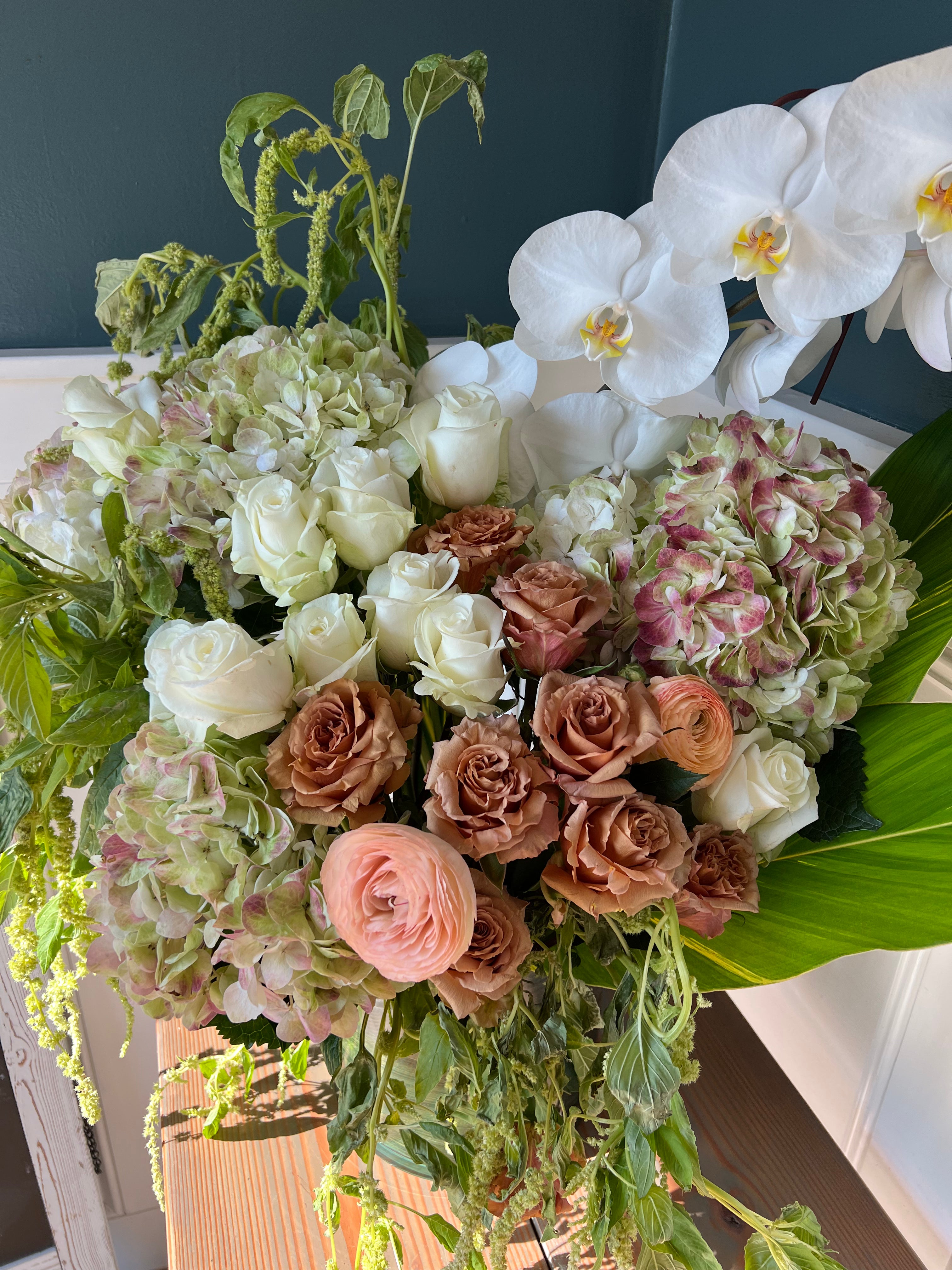 Over The Top Vase Arrangement