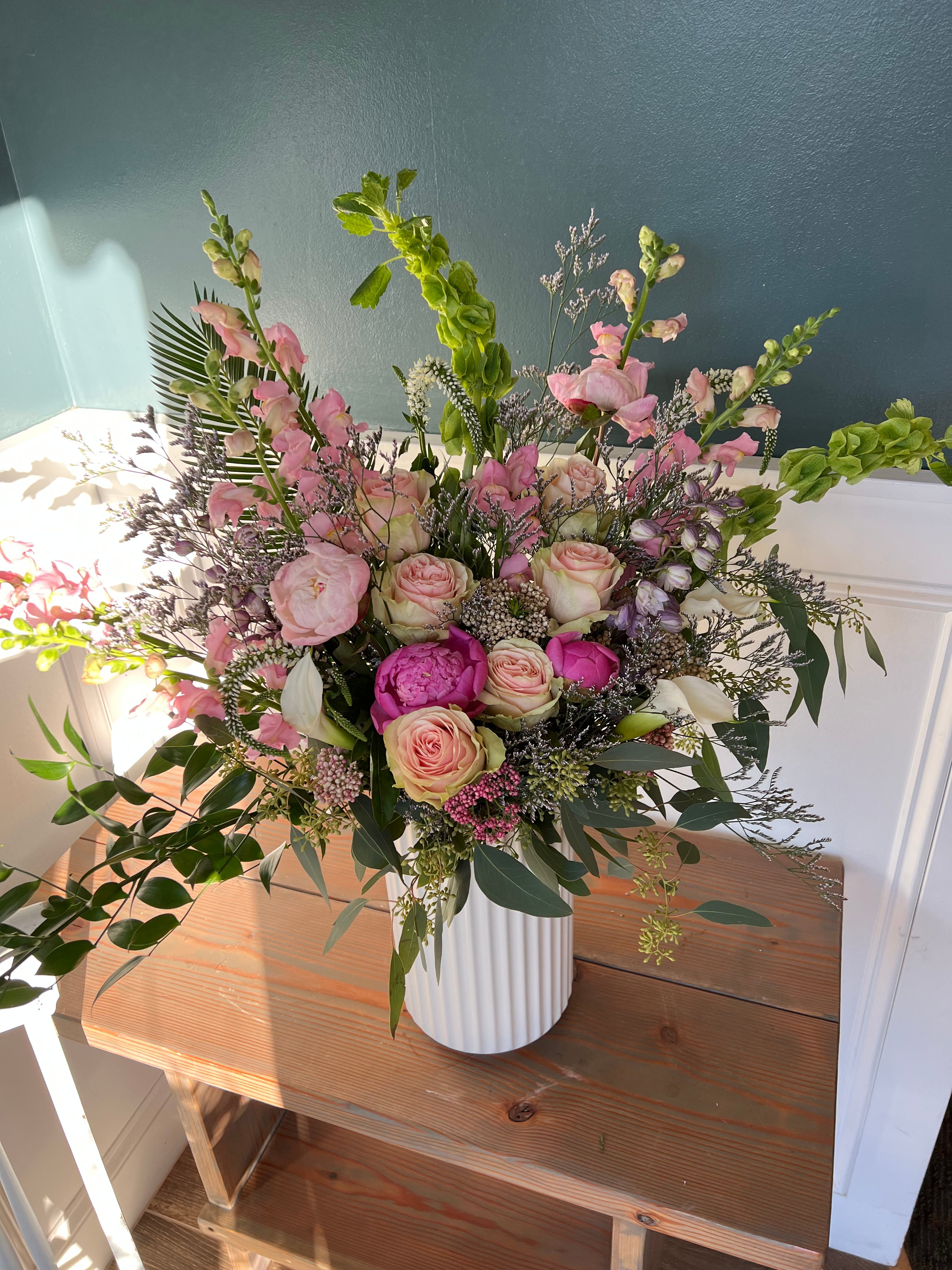 Mother's Day Arrangement in Vase: Supreme